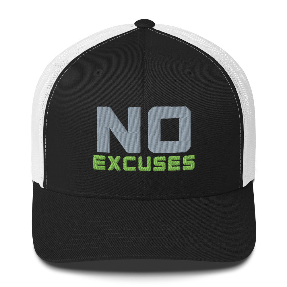 No Excuses Hat – Motivational Gym Cap for Athletes - OuSfian