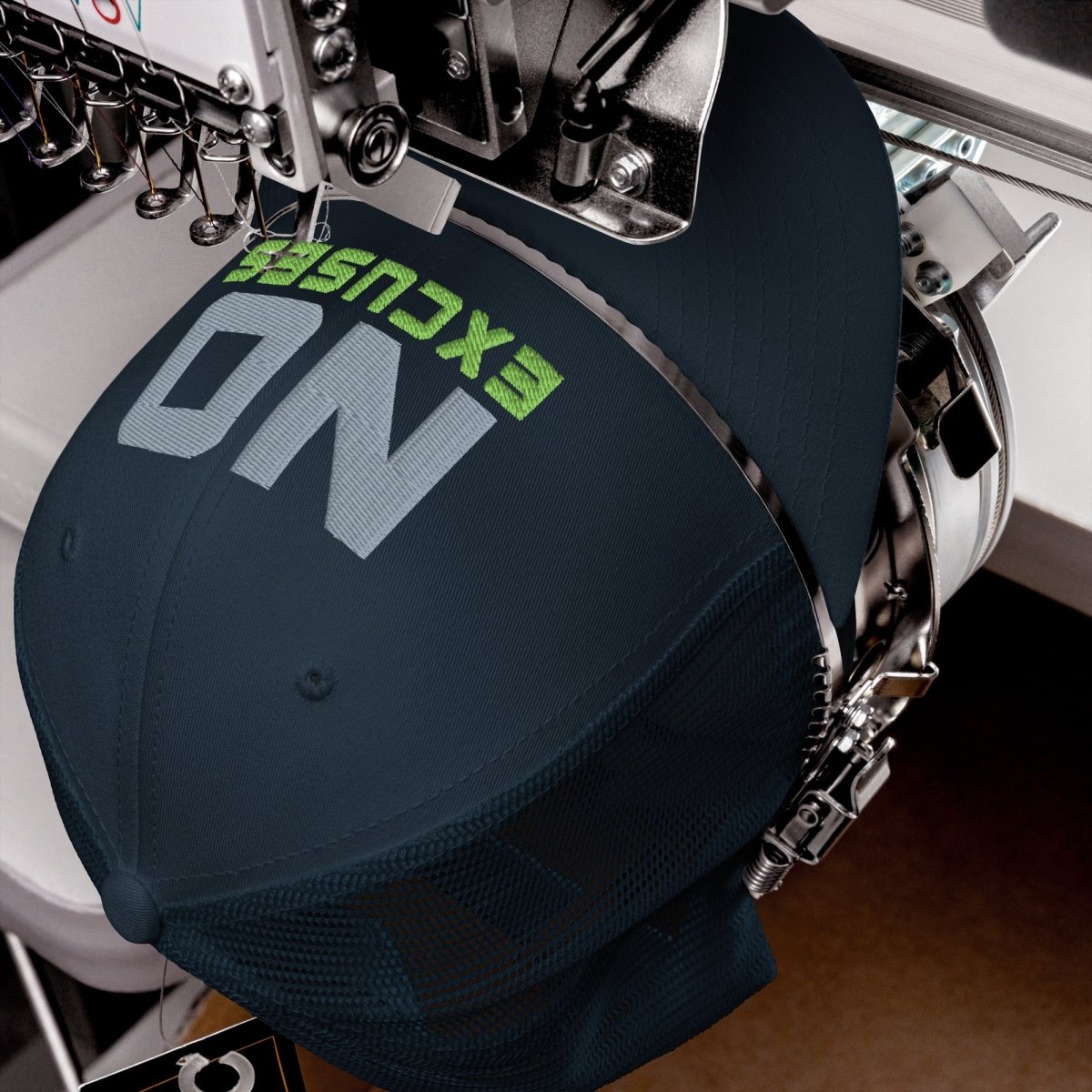 No Excuses Hat – Motivational Gym Cap for Athletes - OuSfian