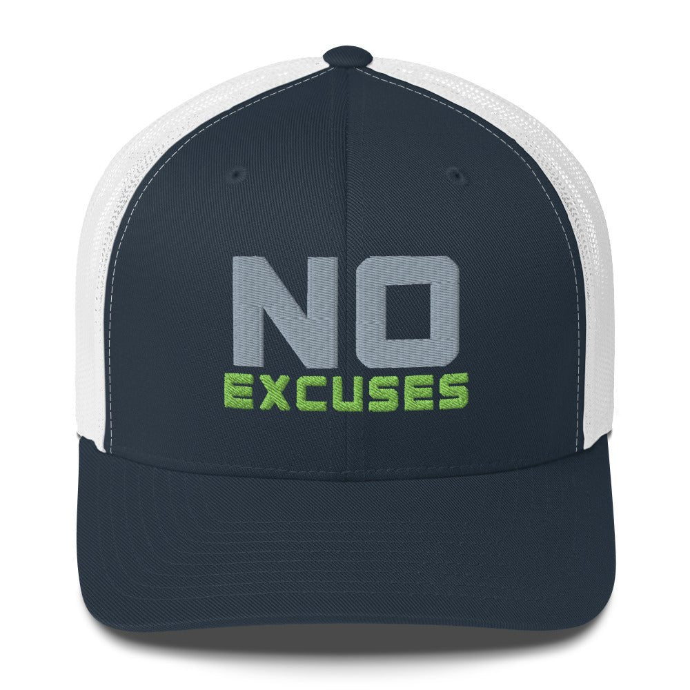 No Excuses Hat – Motivational Gym Cap for Athletes - OuSfian