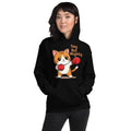 Tiny But Mighty Boxing Cat Unisex Hoodie – Cute Fighter Kitten Sweatshirt - OuSfian
