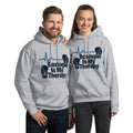 Boxing Is My Therapy Unisex Hoodie – Train Hard Fight Strong Sweatshirt - OuSfian