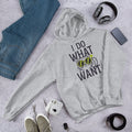 I Do What I Want Cat Hoodie – Funny Cool Cat Graphic Sweatshirt - OuSfian
