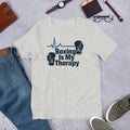 Boxing Is My Therapy Unisex T-shirt – Fighter Mindset Gym Motivation Tee - OuSfian