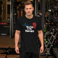 Boxing Is My Therapy T-Shirt – Boxer Gift Tee - OuSfian