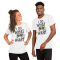 I Do What I Want Cat T-Shirt – Funny Cool Cat Graphic Tee with Sunglasses - OuSfian